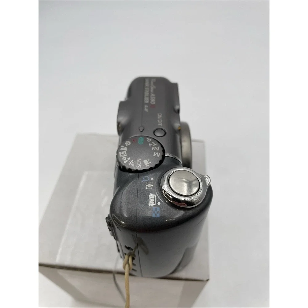 Canon PowerShot A590 IS Image Stabilizer 8MP Digital Camera 4x Zoom TESTED WORKS